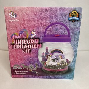 Me &‎ You Light-Up Unicorn Terrarium Kit for Kids Great Birthday Gift